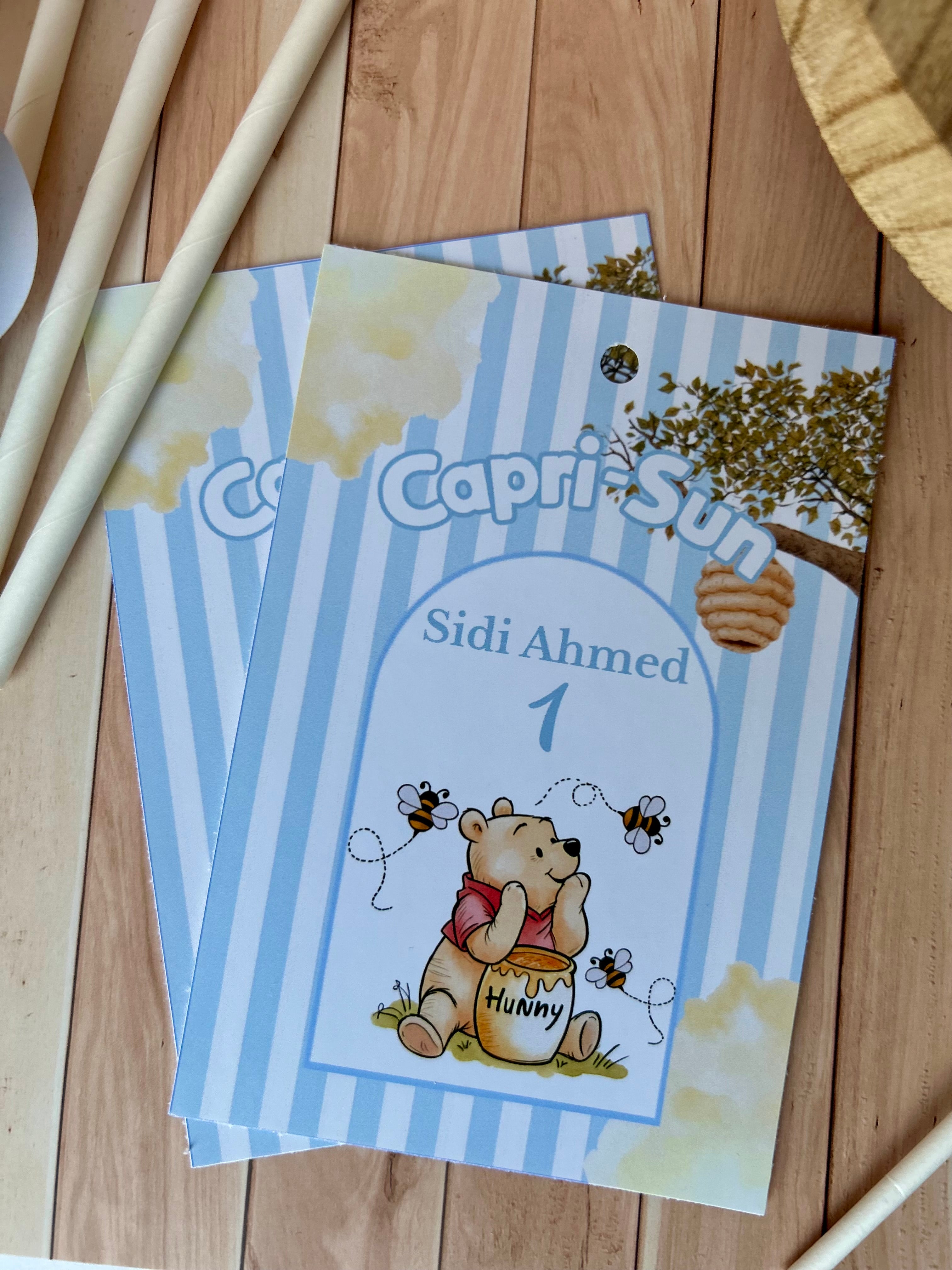 Étiquettes Capri-Sun x4