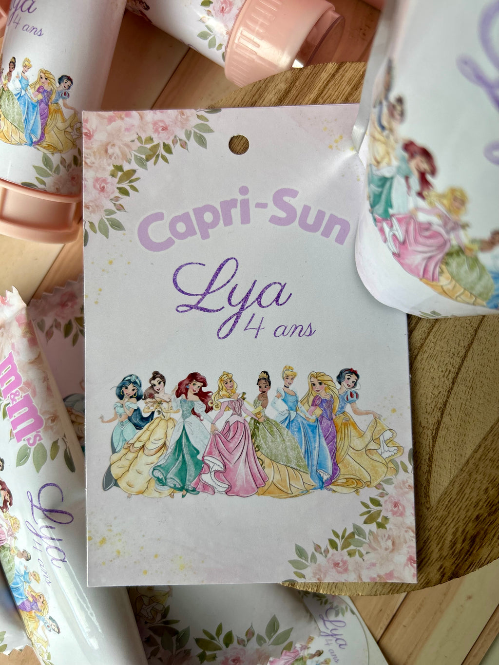 Étiquettes Capri-Sun x4