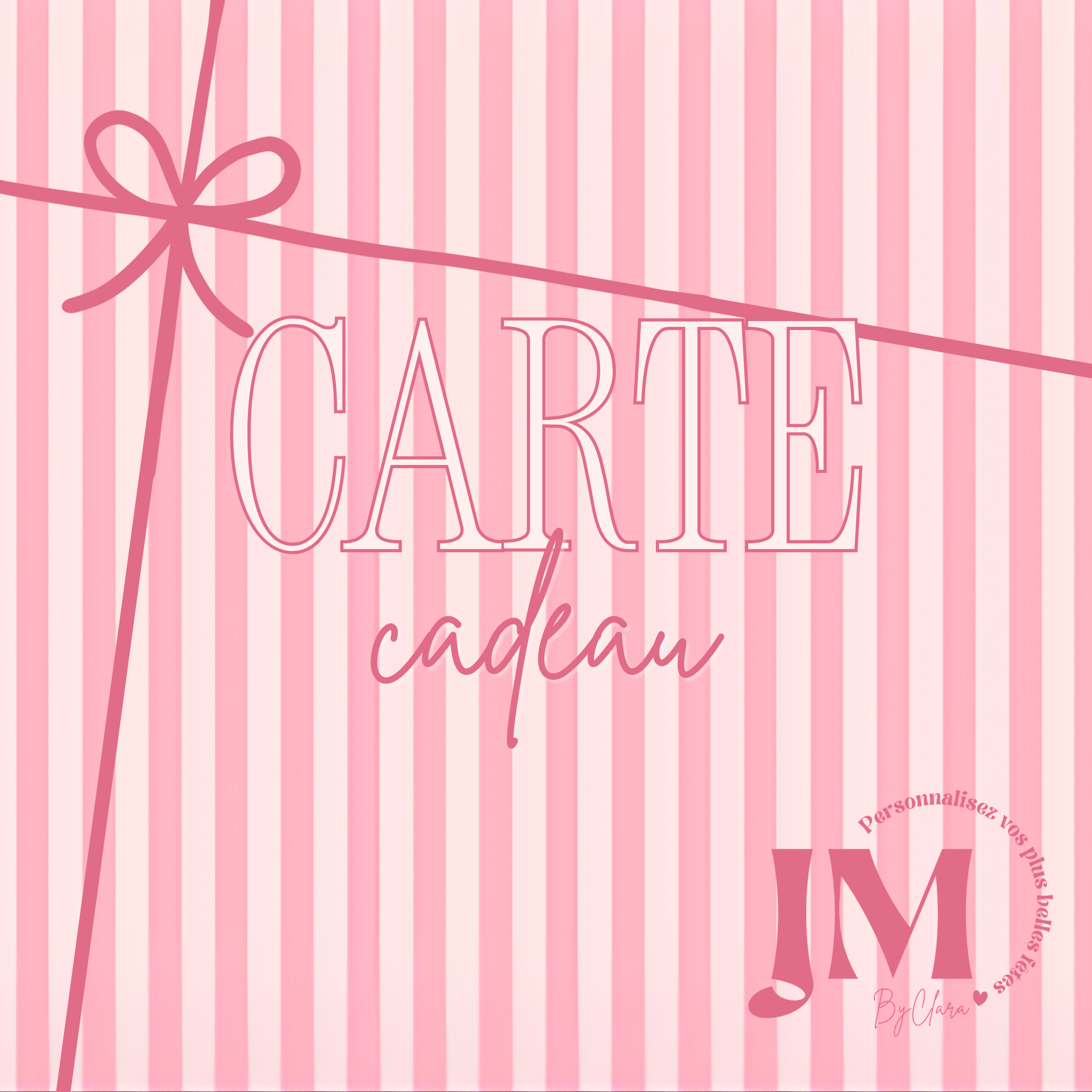 Carte cadeau Joli Moment by Clara