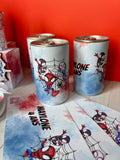 Étiquettes Mini Canette de Soda x4